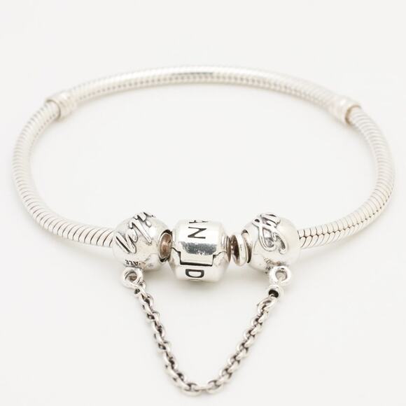 Authentic PANDORA Family Ties Safety Chain - 791788-05 - Picture 2 of 12